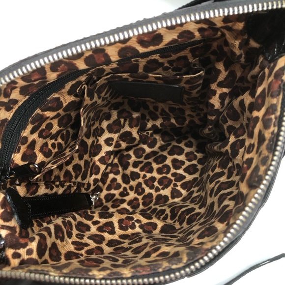 Brighton Black and Brown Crossbody Bag - Picture 13 of 16